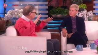 رقص بیل گیتس در الن شو+توضیح درمورد چگونگی خرج ثروت میلیاردی خود!