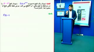 15)حل تست  مهم ازریاضیات تجربی کنکور/محمدپیمانی/تابع نمایی