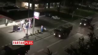 صف کشیدن خودروهای نعش کش در قبرستان‌های ایتالیا پس از شیوع کرونا