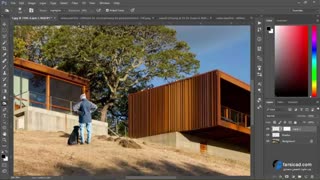 آموزش اضافه کردن پرسوناژ به رندرهای سه بعدی ( پست پروداکشن معماری )