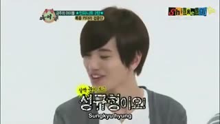 infinite-- weekly idol p3-2012 با زیرنویس آنلاین