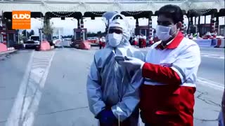 ویدئوکنفرانس رئیس‌جمهور با نجاتگر جمعیت هلال‌احمر + ویدئو