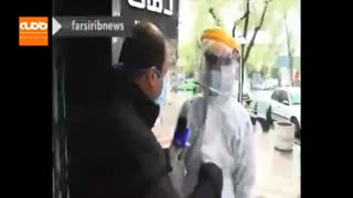 شرایط طاقت فرسا در لباس فضایی پرستاران