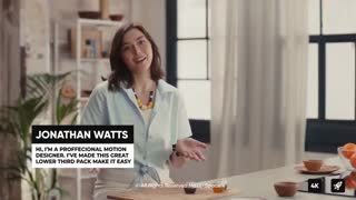 مجموعه زیرنویس های آماده برای پریمیر - Insider Lower Thirds for Premiere Pro  Essential Graphics