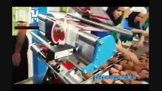 دستگاه بسته بندی کیک و کلوچه | سرعت، دقت و ظاهری جذاب برای محصولات شیرین شما