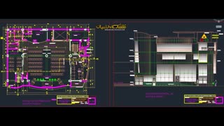 ۵۵ پلان تالار عروسی - باغ تالار ، تالار پذیرایی و مراسمات- نقشه تالار عروسی