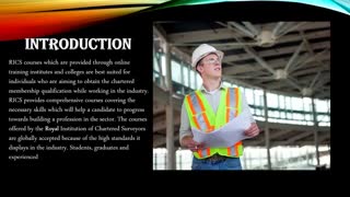 RICS Approved online colleges