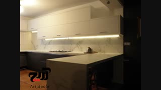 طراحی کابینت آشپزخانه مدرن در تهرانسر