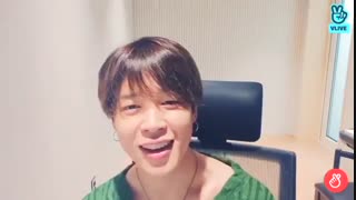 یه روز جیمین تو وی لایو گفت ایران رو دوست داره 