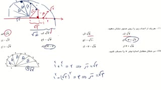 حل تمرین مبحث نمایش اعداد رادیکالی