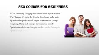 SEO Course for Beginners