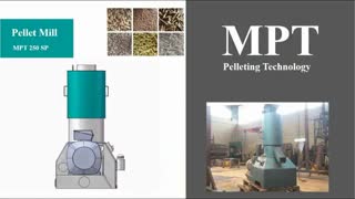 دستگاه پلت ساز قدرتمند MPT 250 SP (پرس پلت)