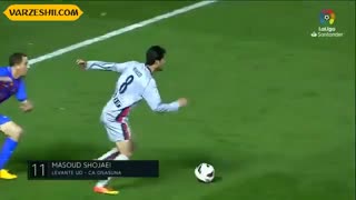 سوپرگل مسعود شجاعی، برترین گل فصل 2012/13 لالیگا