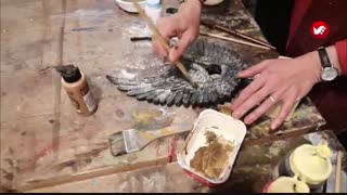 آموزش پتینه و رنگ تصویرگران پویا اندیش