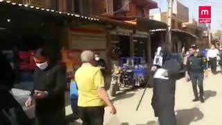 . ⁣شهرداری خرمشهر در اقدامی مبتکرانه، برای اینکه مردم در زمان شیوع #کرونا در خانه بمانند به روش‌های جدیدی متوسل شده اسر
