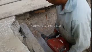 کارخانه آیدین / کاشت شیمیایی میلگرد