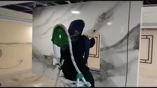 طرح سنگ و   Tv wall