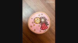 نقاشی روی چوب