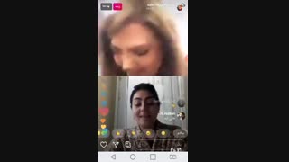 لایو سالومه در ایستاگرام