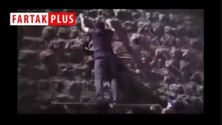 تصاویری که پس از ۱۶سال از فیلم توقیفی منتشر شد:نحوه آموزش بازی در نقش رضا مارمولک به پرویز پرستویی!