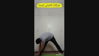 ورزش خانگی در ایام قرنطینه , حرکات کششی ایستا
