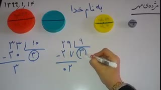 تدریس محیط دایره