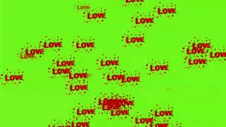 افکت love ریزشی