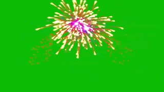 افکت برخورد دو انفجار رنگی