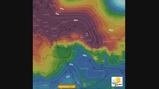 نفوذ تدریجی زبانه های توده هوای پرفشار  از فردا