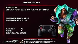 شباهت های شخصیت Marduk Tekken 7 در PSP vs PS4 , PC