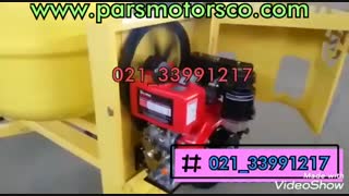 اجرای کار بتونیر دیزلی یا میکسر بتن دیزلی