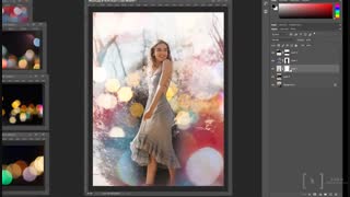 آموزش رایگان فتوشاپ : ایجاد بوکه (Bokeh) روی تصویر در فتوشاپ لرنینگ24 - l24.ir