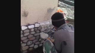 نصب سنگ مالون سنگ لاشه سنگ کوهی 09124026545