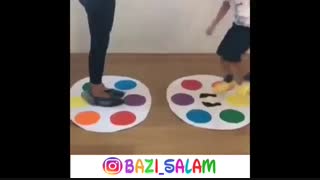 بازی خونگی برای کودکان - تقویت هماهنگی سرعت عمل - بازی سلام