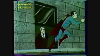 کارتون سوپرمن ( با عنوان قفس بلورین) پخش شده از تلویزیون ملی ایران سال 1354