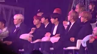 180110 골든디스크(golden disk) 방탄소년단(BTS) -블랙핑크 무대 리액션(reaction)اونایی ک دوست داشتن لایک کننن❤