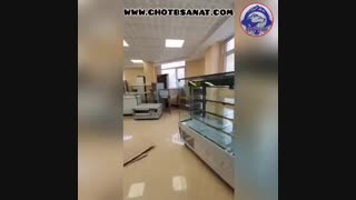 همچنان در حال آماده سازی و چینش تجهیزات در شوروم شرکت قطب صنعت ( بخش دوم)