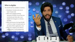 افشای دروغ بودن کمک دو هزار دلاری  و کالاهای  ضروری دولت کانادا به مردم