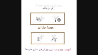 آموزش اکستنشن و لیفت و لمینت مژه و حنا ابرو