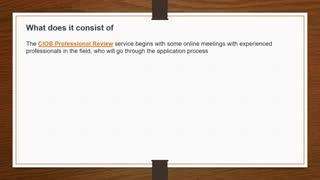 ciob professional review example answers