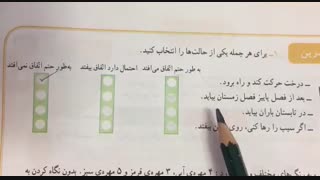 مدارس جوانه های مشهد خانم ترکمن زاده   حل مسئله ریاضیات  فصل 7 صفحه 123 سوال 1 پایه سوم