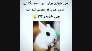 چی خوردیییی؟!؟!؟!!؟؟!؟!؟؟؟؟