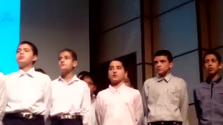 کربلایی محمد حسن منطقی تک گروه سرود مدرسه علوی جشن مبعث