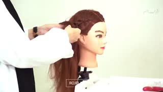 آموزش بافت مو هلندی _ شیما محمدزاده
