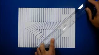 آموزش کشیدن نقاشی 1 سه بعدی.