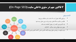 دوره آموزشی کوتاه مدت مبانی سئو (SEO) - قسمت چهارم