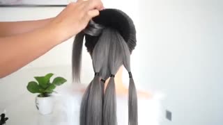 آموزش مدل مو دخترانه سریع- مومیس مشاور و مرجع تخصصی مو