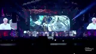 اجرای آهنگ Damage از EXO در ژاپن