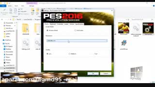 تنظیم گرافیک سری بازی های PES از جمله 2016